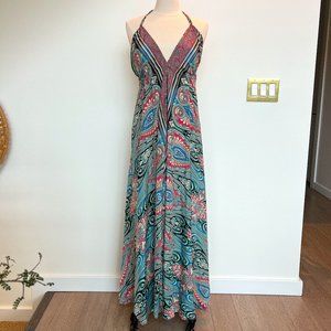 Paisley Long Vacation Dress